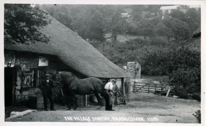 Framed Print : Blacksmiths Shop, Branscombe, Devon Framed Print : Blacksmiths Shop, Branscombe, Devon