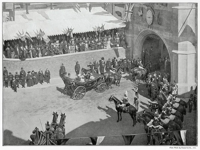 Framed Print : Blackwall Tunnel under the River Thames, London, received the Royal Assent in 1888 but it was not until March 1892 that the work actually begun. Photograph of the opening day of the Blackwall Tunnel Framed Print : Blackwall Tunnel under the River Thames, London, received the Royal Assent in 1888 but it was not until March 1892 that the work actually begun. Photograph of the opening day of the Blackwall Tunnel