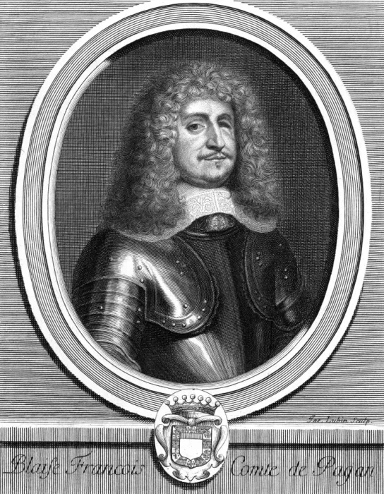 Framed Print : Blaise Comte De Pagan Framed Print : Blaise Comte De Pagan