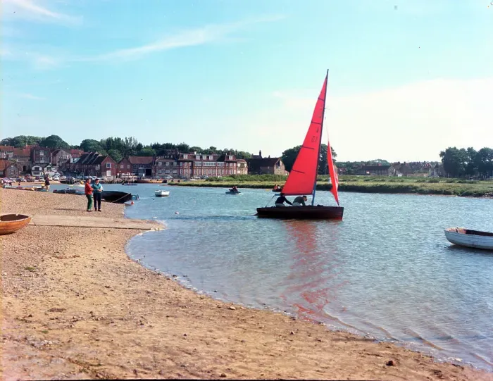 Framed Print : Blakeney - From the Carnser Framed Print : Blakeney - From the Carnser