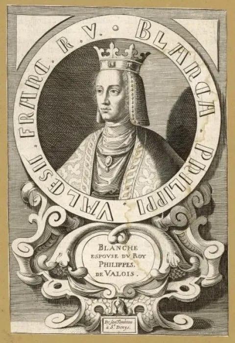Framed Print : Blanche De Navarre Framed Print : Blanche De Navarre