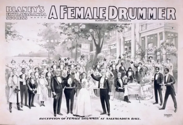 Framed Print : Blaneys extravaganza success, A female drummer Framed Print : Blaneys extravaganza success, A female drummer