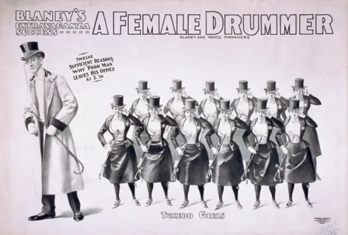 Framed Print : Blaneys extravaganza success, A female drummer Framed Print : Blaneys extravaganza success, A female drummer