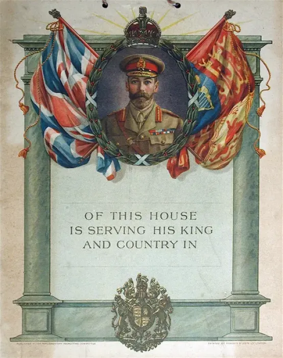 Framed Print : Blank card - Portrait of King George V Framed Print : Blank card - Portrait of King George V