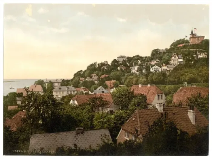 Framed Print : Blankenese, Hamburg, Germany Framed Print : Blankenese, Hamburg, Germany
