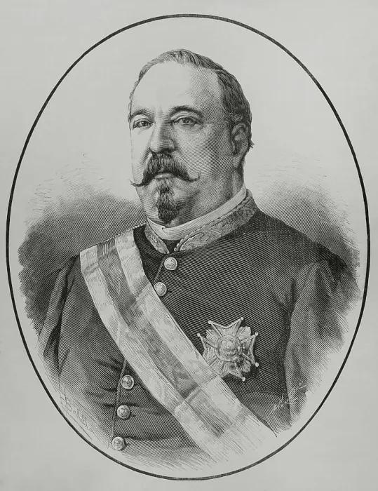 Framed Print : Blas Villate y de la Hera (1824-1882). Spanish military Framed Print : Blas Villate y de la Hera (1824-1882). Spanish military