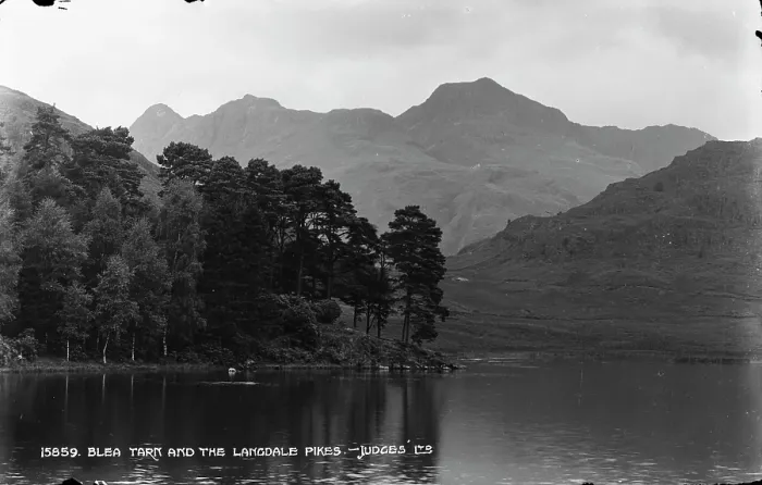 Framed Print : Blea Tarn and the Langdale Pikes Framed Print : Blea Tarn and the Langdale Pikes