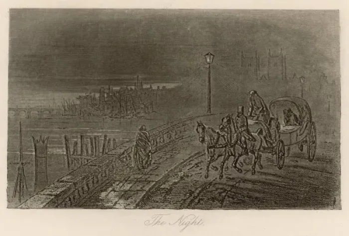 Framed Print : Bleak House / The Night Framed Print : Bleak House / The Night