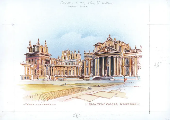 Framed Print : Blenheim Palace, Woodstock Framed Print : Blenheim Palace, Woodstock