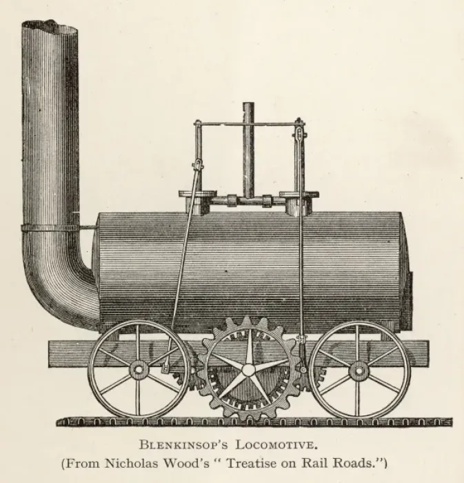 Framed Print : Blenkinsop Locomotive Framed Print : Blenkinsop Locomotive