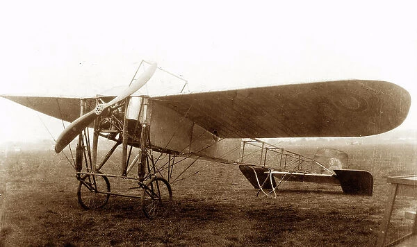 Bleriot biplane at the Graham White Flying School Hendon