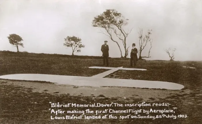 Framed Print : Bleriot Memorial - Dover Framed Print : Bleriot Memorial - Dover