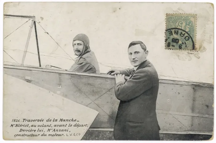 Framed Print : Bleriot before Take-Off Framed Print : Bleriot before Take-Off