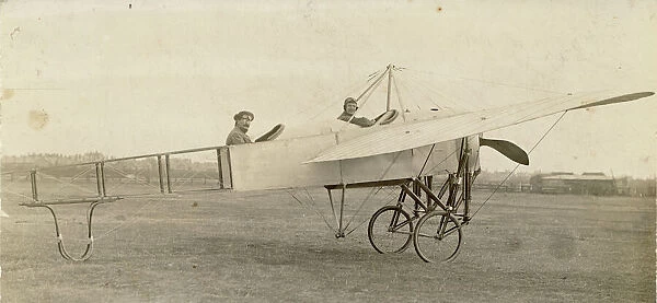Bleriot two-seat monoplane with Bentfield Hucks