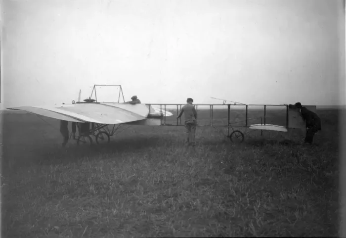 Framed Print : Bleriot VIII ter September 1908 Framed Print : Bleriot VIII ter September 1908