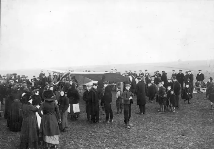 Framed Print : Bleriot XI 16 December 1909 Framed Print : Bleriot XI 16 December 1909