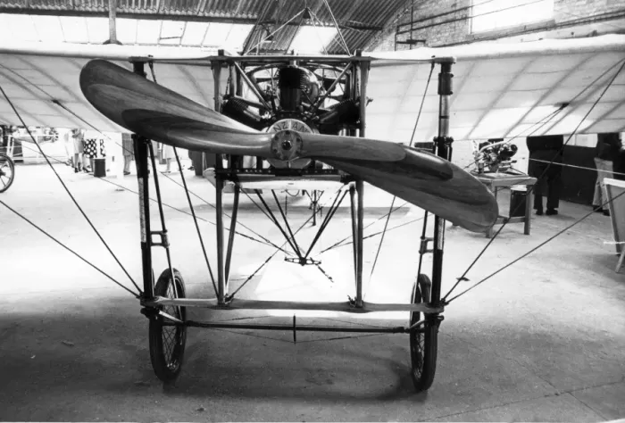 Framed Print : Bleriot XI of the Shuttleworth Collection Framed Print : Bleriot XI of the Shuttleworth Collection