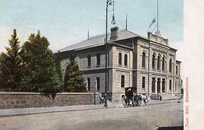 Framed Print : Bloemfontein, Town Hall - South Africa Framed Print : Bloemfontein, Town Hall - South Africa