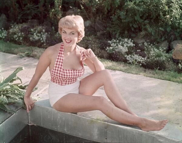 Blonde by Pond 1950S