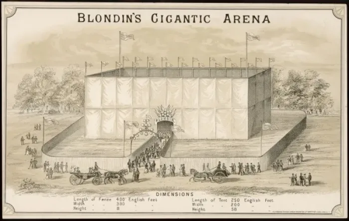 Framed Print : Blondins Arena Framed Print : Blondins Arena