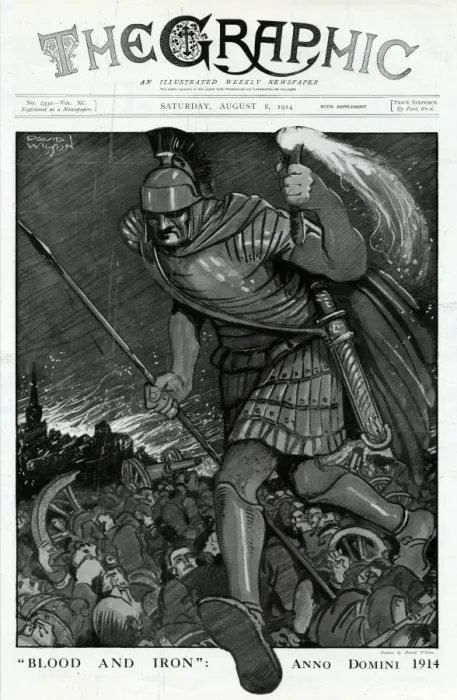 Framed Print : Blood and Iron 1914 Framed Print : Blood and Iron 1914