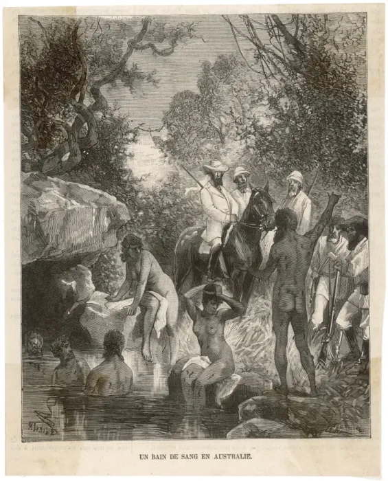 Framed Print : Blood-Letting / Aborigines Framed Print : Blood-Letting / Aborigines
