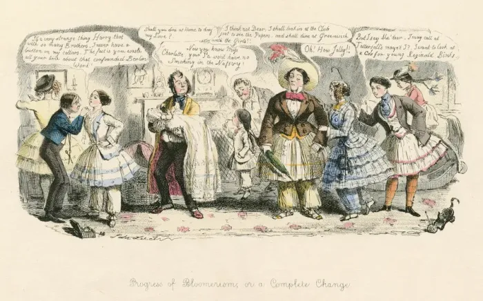 Framed Print : BLOOMERISM 1852 Framed Print : BLOOMERISM 1852