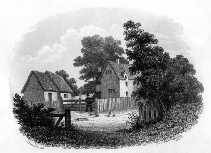 Framed Print : Bloomfield Early Home Framed Print : Bloomfield Early Home