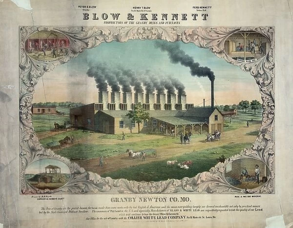 Blow & Kennett... Granby Newton Co. Mo... Collier White Lead