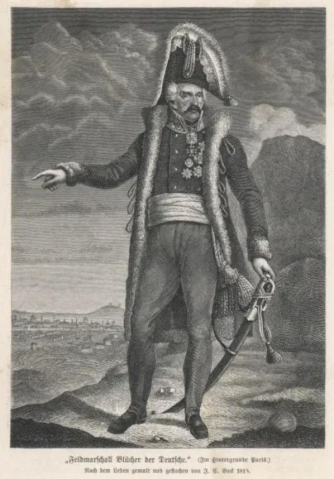 Framed Print : BLUCHER (1742 - 1819) Framed Print : BLUCHER (1742 - 1819)