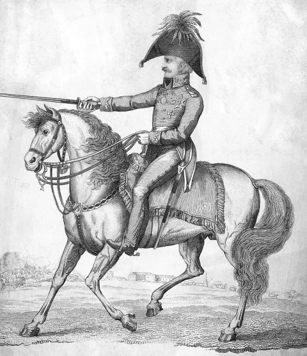 Framed Print : Blucher on Horseback Framed Print : Blucher on Horseback