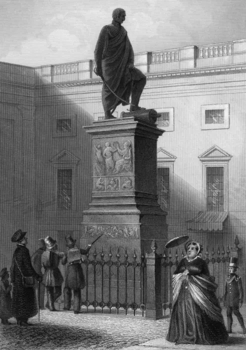 Framed Print : Blucher (Statue Admired) Framed Print : Blucher (Statue Admired)