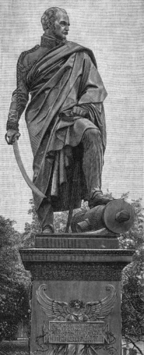 Framed Print : Blucher (Statue, Berlin)