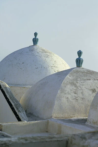 Blue domed roofs, Tunisia