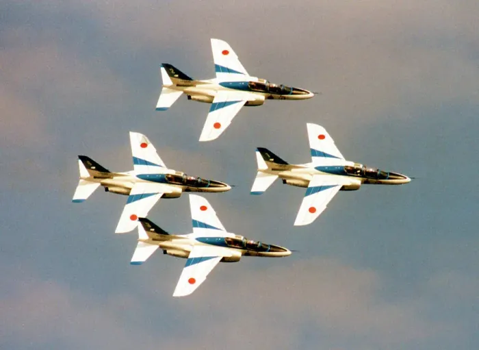 Framed Print : Blue Impulse aerobatic display team Framed Print : Blue Impulse aerobatic display team