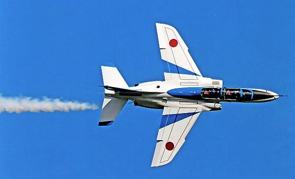 Blue Impulse aerobatic display team - Kawasaki T-4