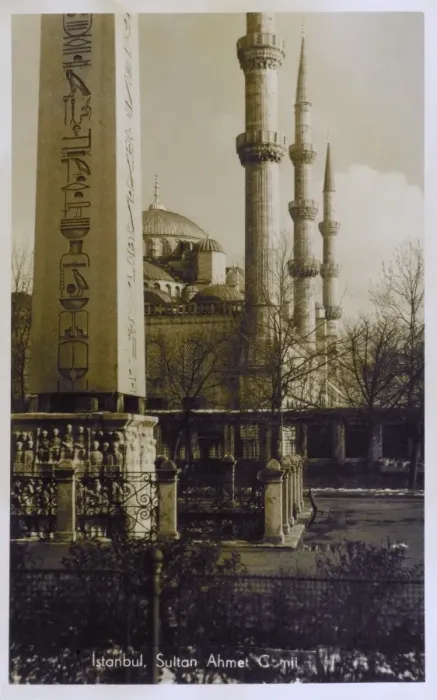 Framed Print : Blue Mosque and Obelisk of Thutmose III Framed Print : Blue Mosque and Obelisk of Thutmose III