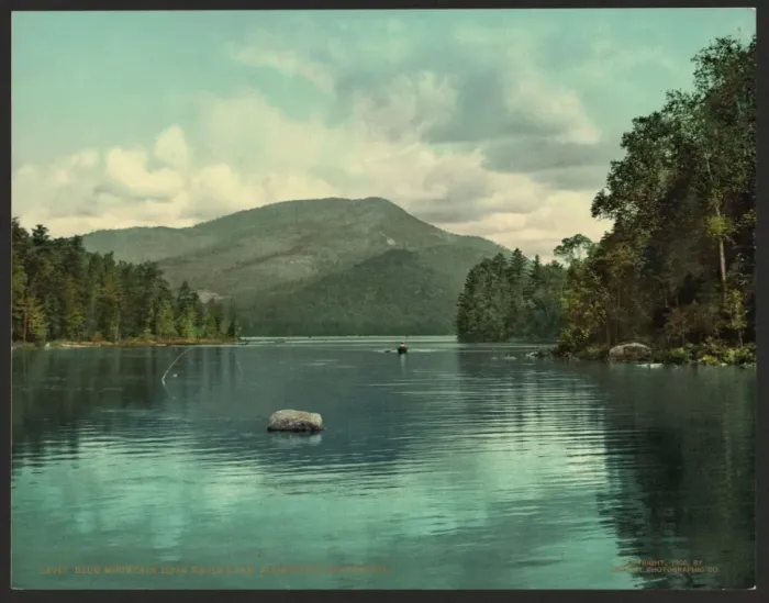 Framed Print : Blue Mountain from Eagle Lake, Adirondack Mountains Framed Print : Blue Mountain from Eagle Lake, Adirondack Mountains