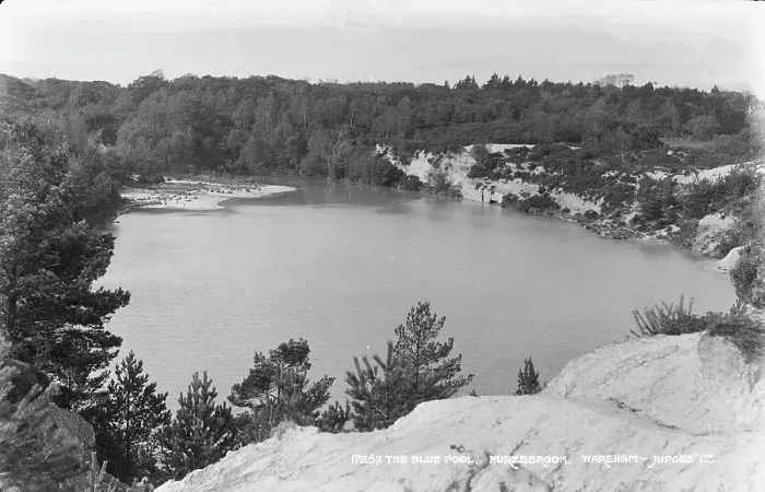 Framed Print : The Blue Pool, Furzebrook Framed Print : The Blue Pool, Furzebrook