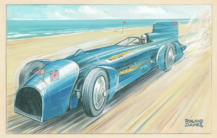Framed Print : Bluebird, 1930s Framed Print : Bluebird, 1930s