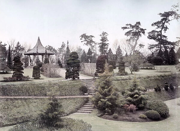 Bluff Gardens, Yokohama, Japan, c. 1880 s