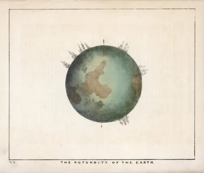 Framed Print : Blunt / Earths Rotundity Framed Print : Blunt / Earths Rotundity