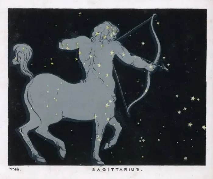 Framed Print : Blunt / Sagittarius / Pl 46 Framed Print : Blunt / Sagittarius / Pl 46