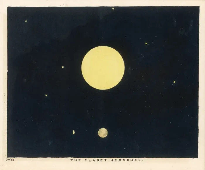 Framed Print : Blunt / Uranus / Plate 12 Framed Print : Blunt / Uranus / Plate 12