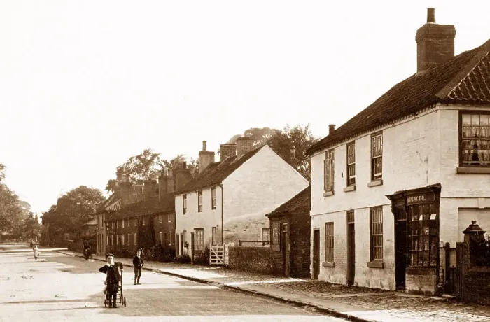 Framed Print : Blyth, Nottinghamshire early 1900's Framed Print : Blyth, Nottinghamshire early 1900's