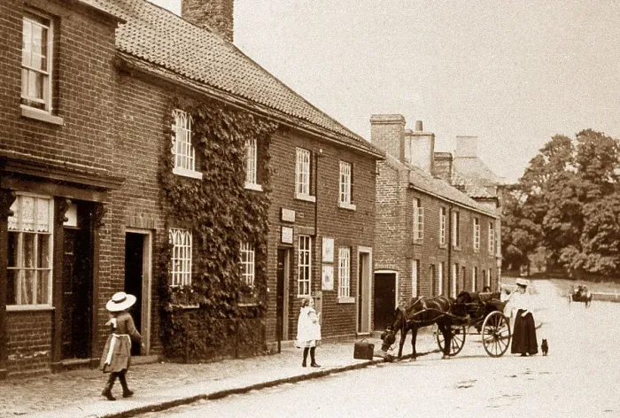 Framed Print : Blyth, Nottinghamshire early 1900's Framed Print : Blyth, Nottinghamshire early 1900's