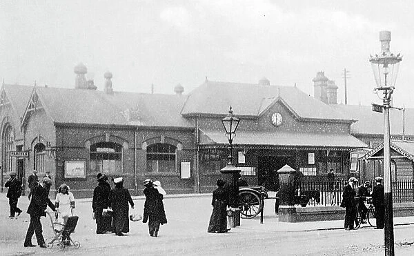 Blyth Railway Station early 1900s