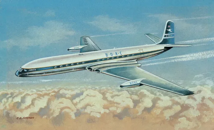 Framed Print : BOAC Airliner Framed Print : BOAC Airliner