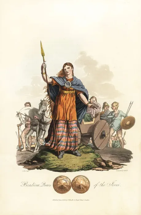 Framed Print : Boadicea Queen of the Iceni, Roman era Framed Print : Boadicea Queen of the Iceni, Roman era