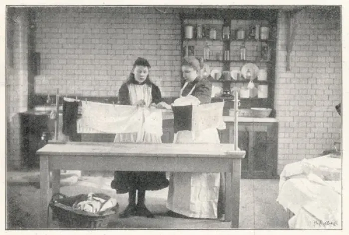 Framed Print : Board School Girl 1893